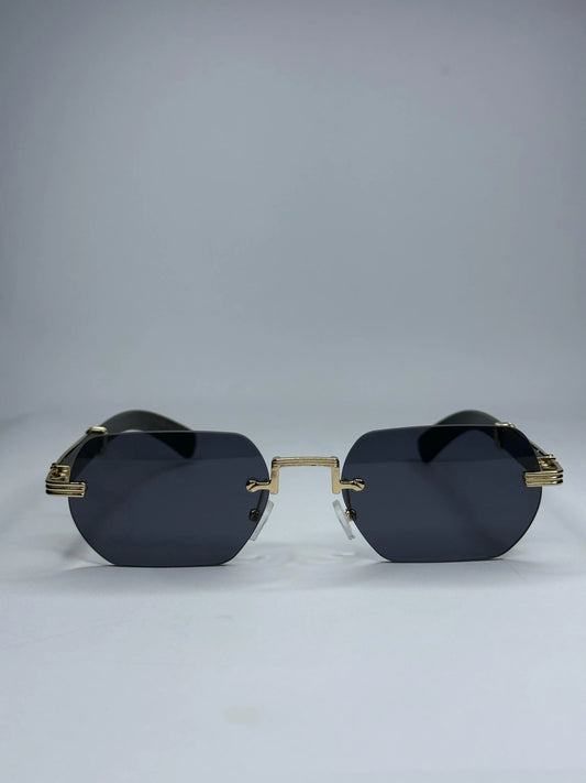 Luxury vintage rimless sunglasses Buy Luxury