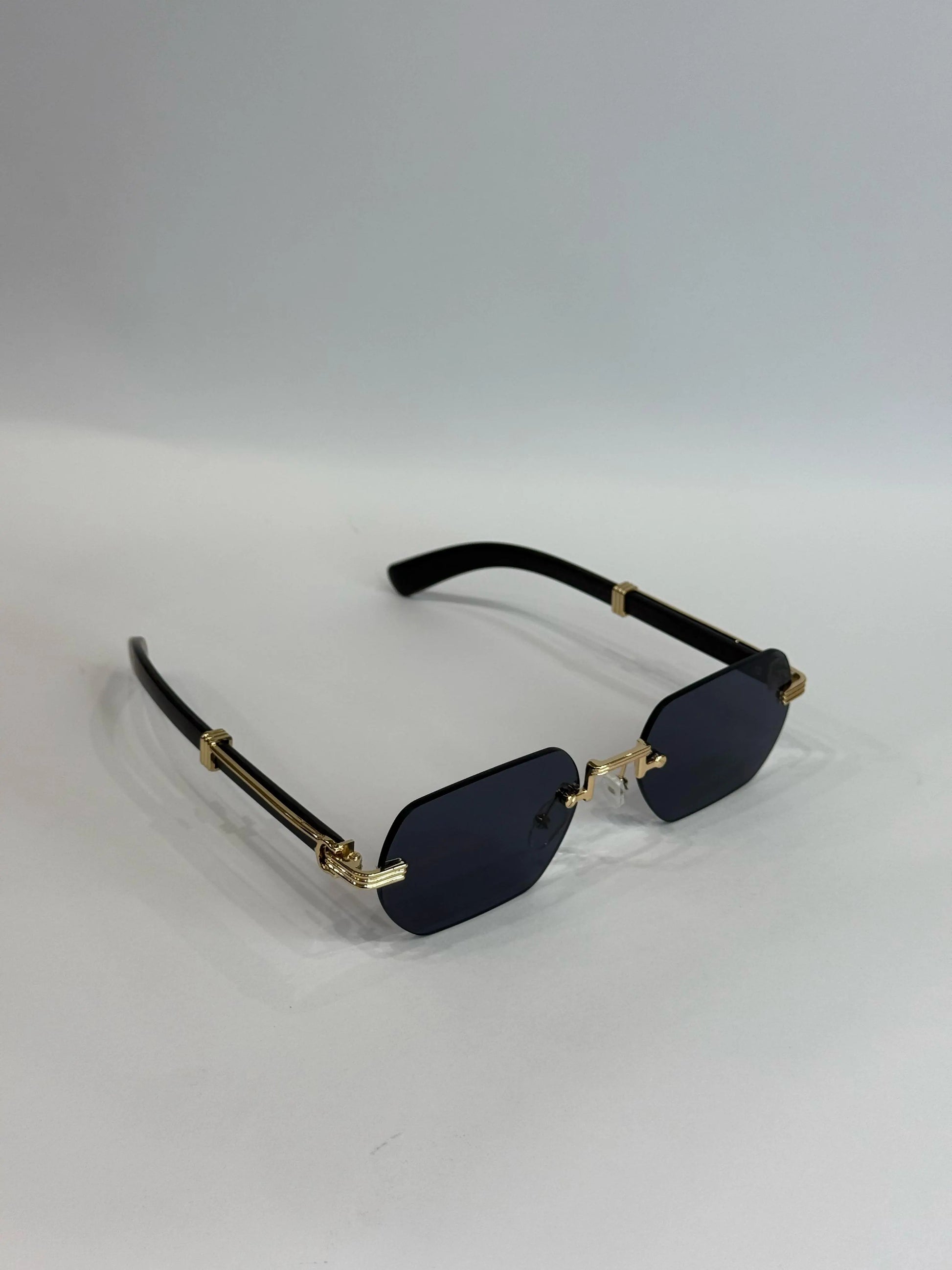 Luxury vintage rimless sunglasses Buy Luxury