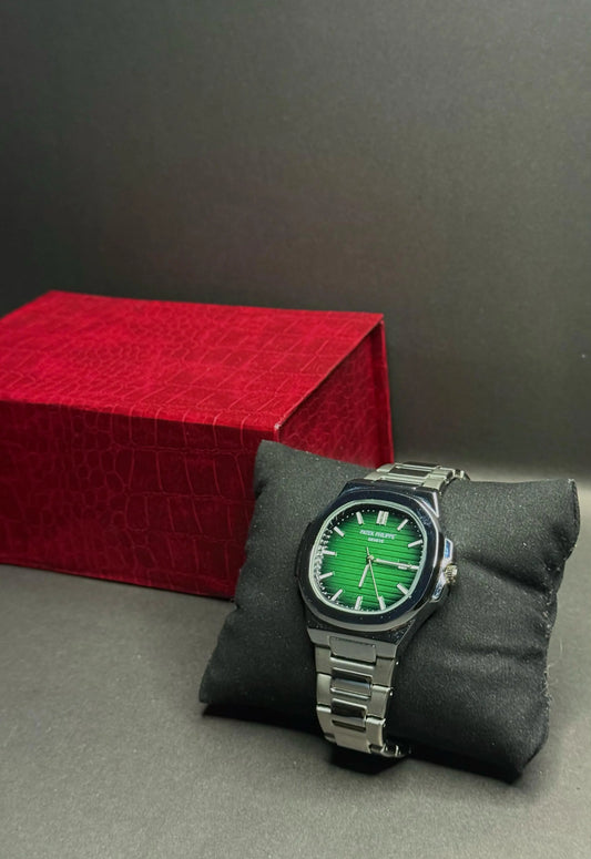 Patek Philippe NAUTILUS Green Dial Stainless Steel Buy Luxury