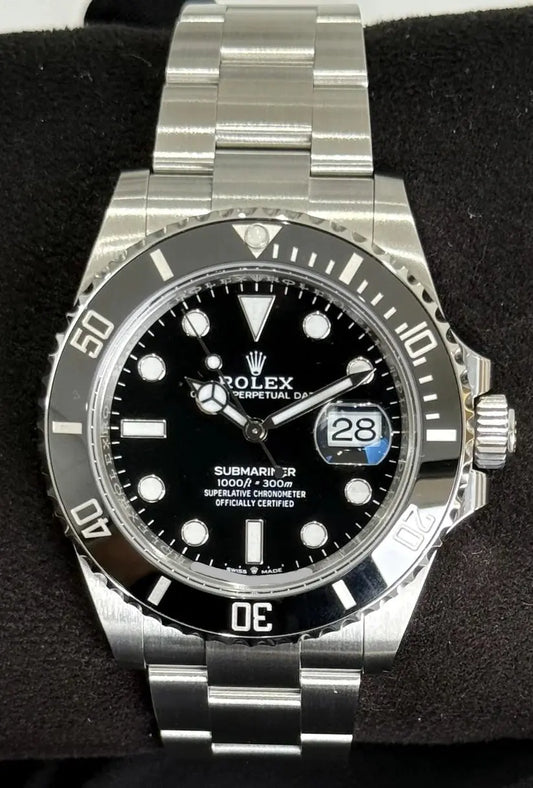 Rolex Submariner Date Stainless Steel Black Dial Buy Luxury